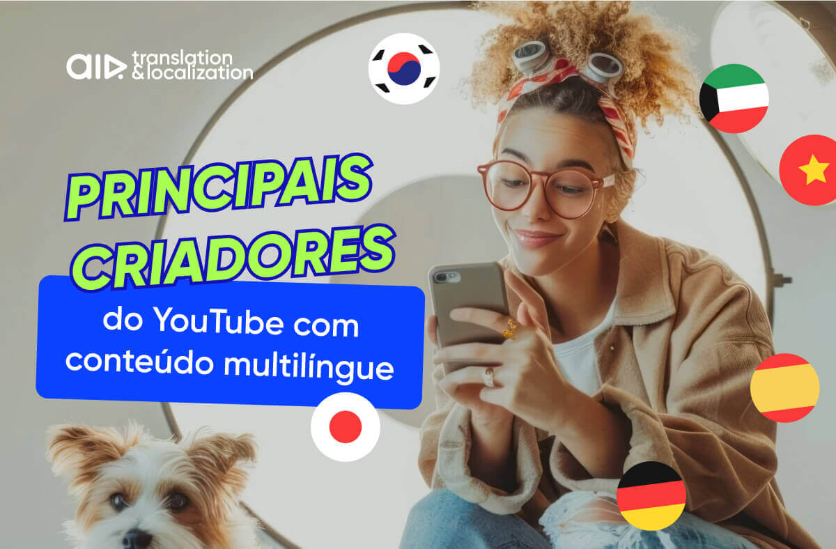 Criadores mais populares do YouTube com conteúdo multilíngue Criadores mais populares do YouTube com conteúdo multilíngue